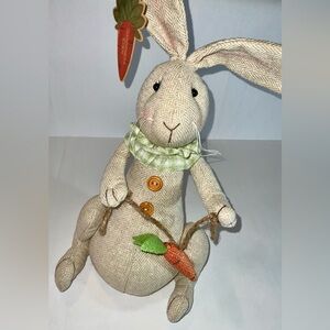 Gardeners Eden Rabbit - NWT - approx. 18” tall - farmhouse/primitive feels